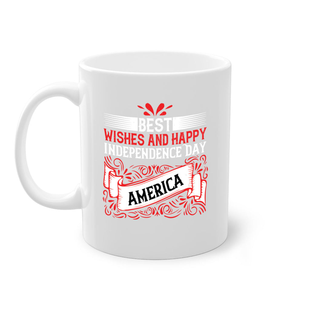 Best wishes and happy Independence Day america Style 86#- 4th Of July-Mug / Coffee Cup