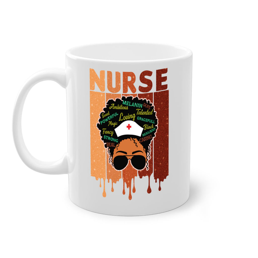 Black Nurse African Melanin Juneteenth 22#- juneteenth-Mug / Coffee Cup
