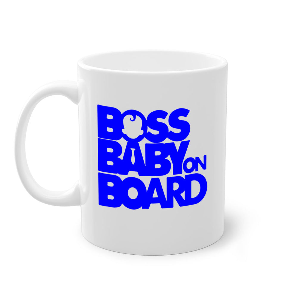Boss Baby On Board 2#- black words - phrases-Mug / Coffee Cup