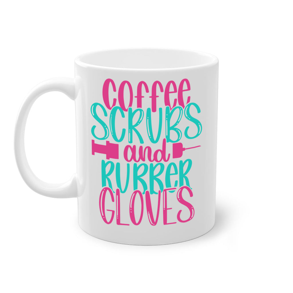 Coffee Scrubs And Rubber Gloves Style Style 210#- nurse-Mug / Coffee Cup