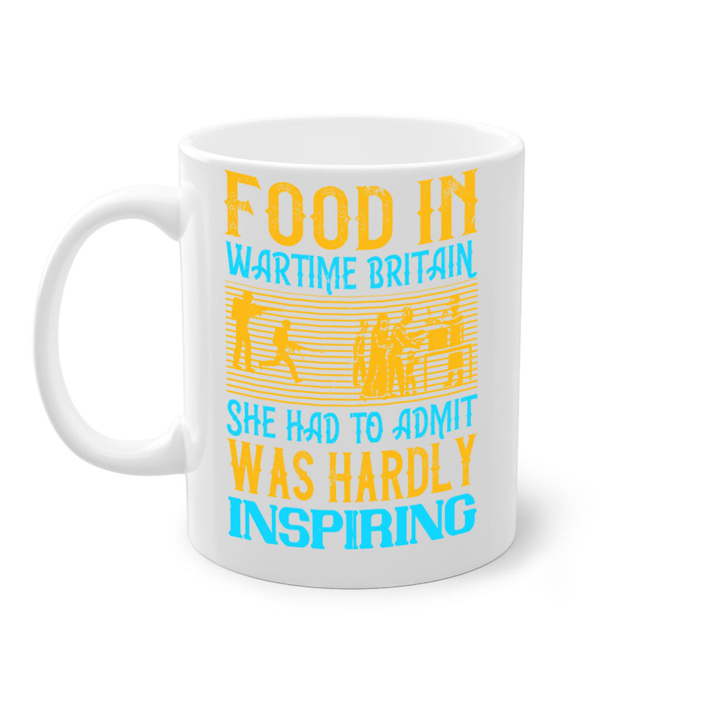 Food in wartime Britain she had to admit was hardly inspiring Style 46#- Dog-Mug / Coffee Cup