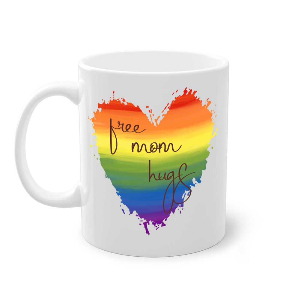 Free Mom Hugs Rainbow Pride Lgbt Png 35#- lgbt-Mug / Coffee Cup