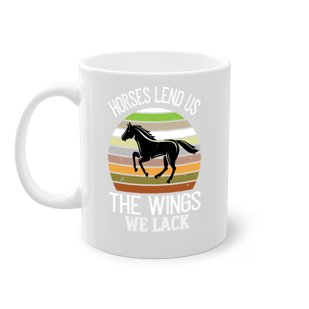 Horses lend us the wings we lack Style 43#- horse-Mug / Coffee Cup