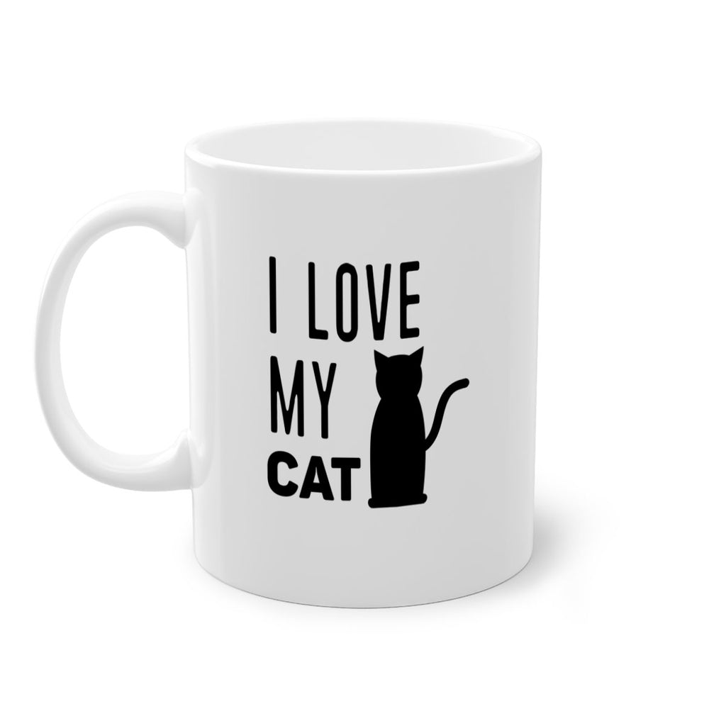 I Love My Cat Style 57#- cat-Mug / Coffee Cup
