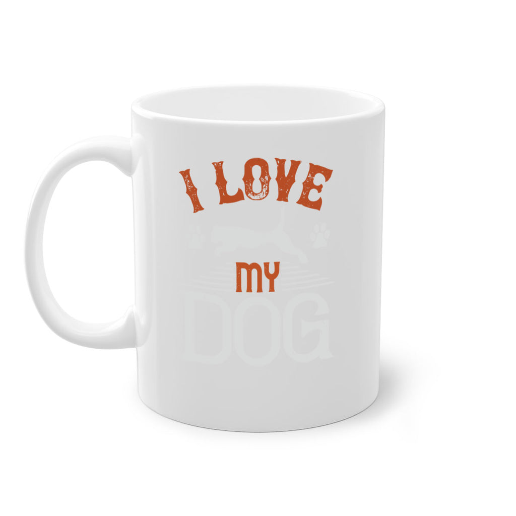 I Love My Dog Style 189#- Dog-Mug / Coffee Cup