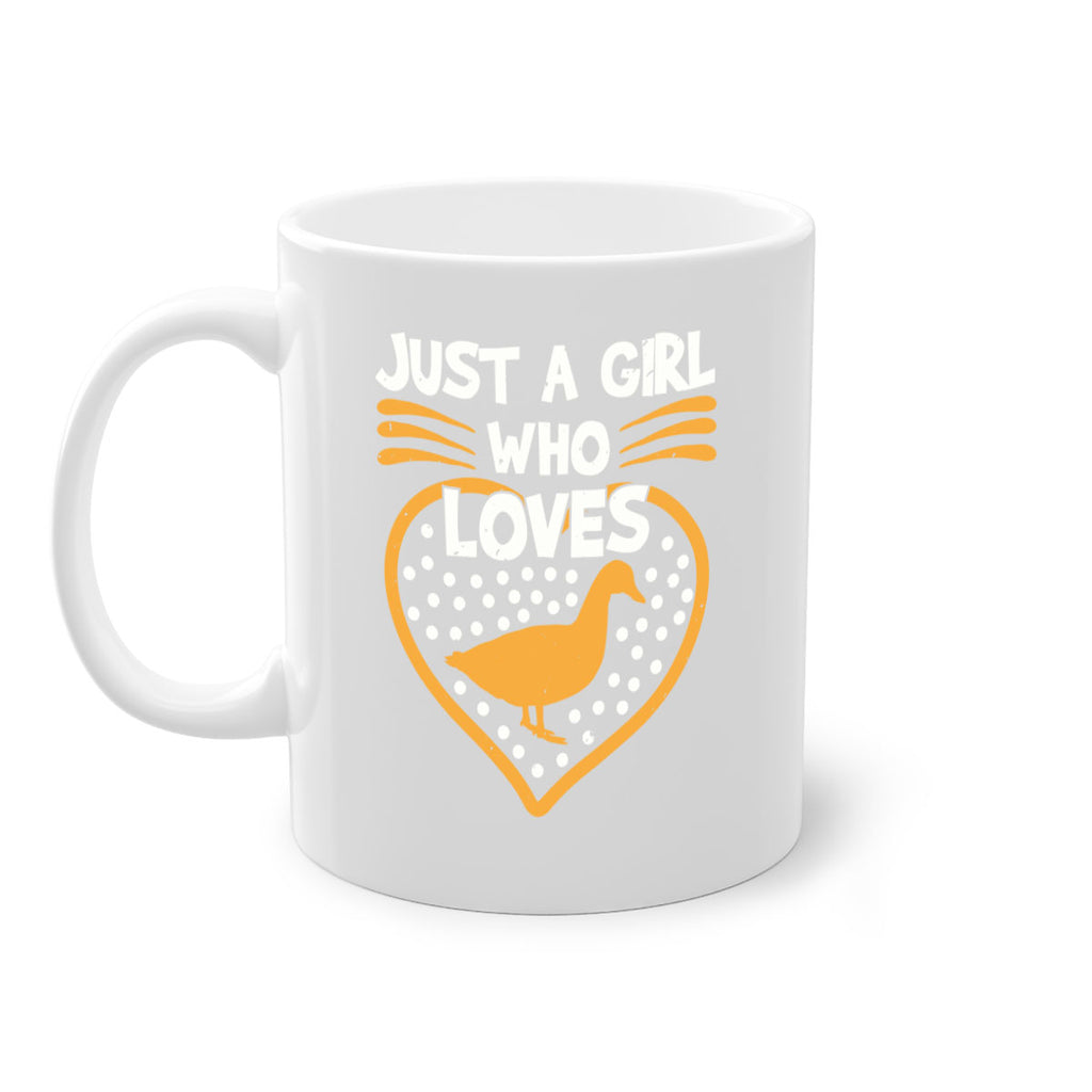 Just A Girl Who Loves Duck Style 34#- duck-Mug / Coffee Cup
