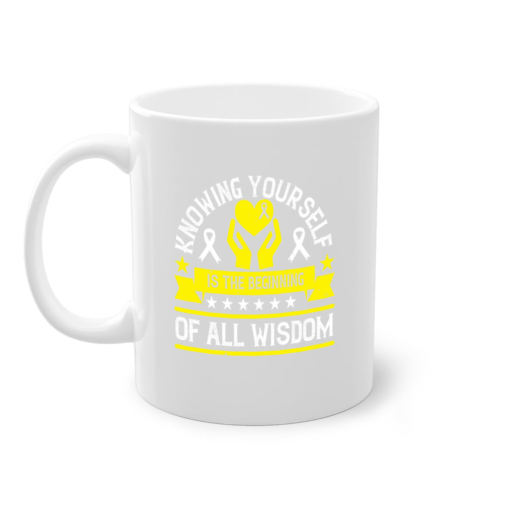 Knowing yourself is the beginning of all wisdom Style 38#- Self awareness-Mug / Coffee Cup