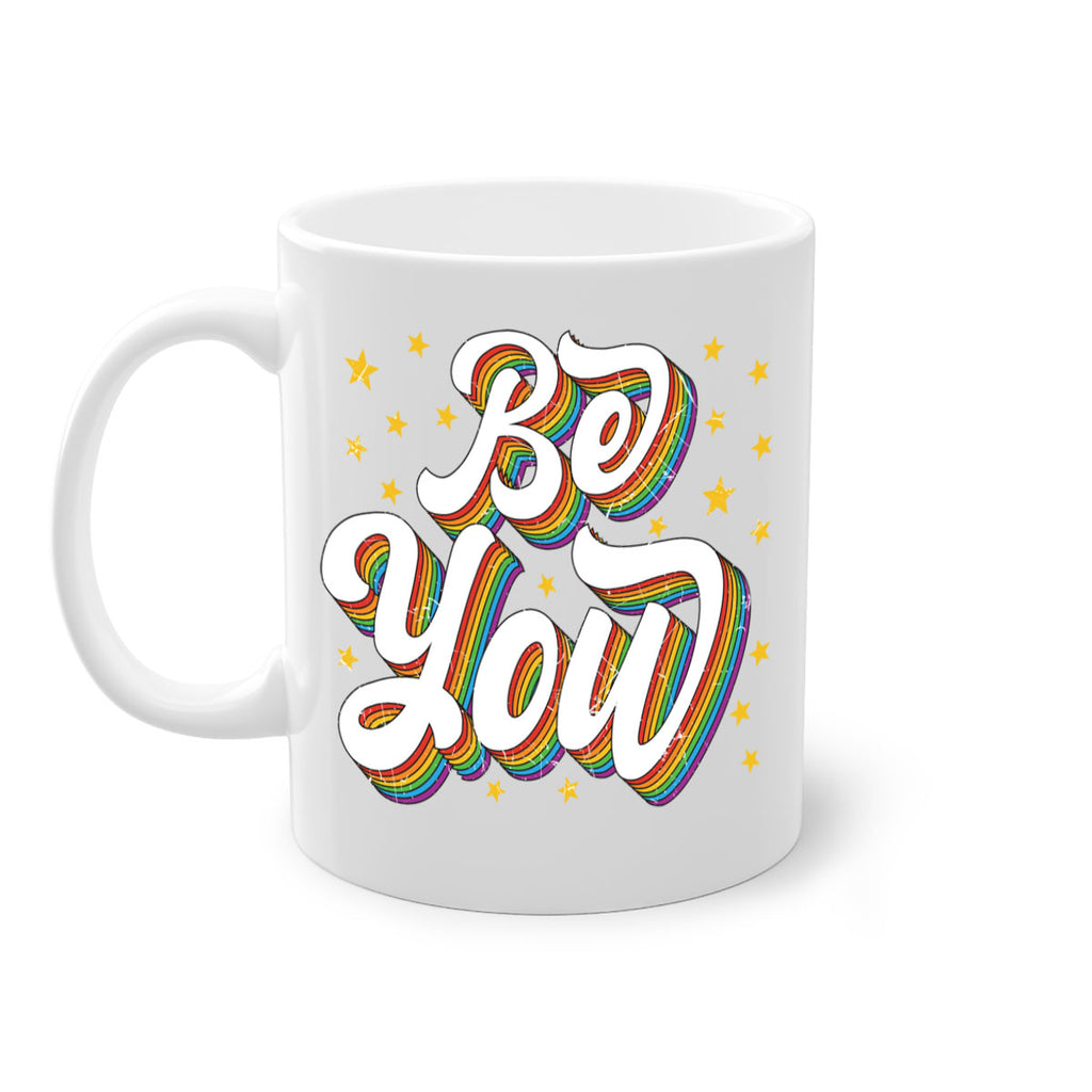 Lgbtq Be You Gay Pride Lgbt Ally Rainbow 31#- lgbt-Mug / Coffee Cup