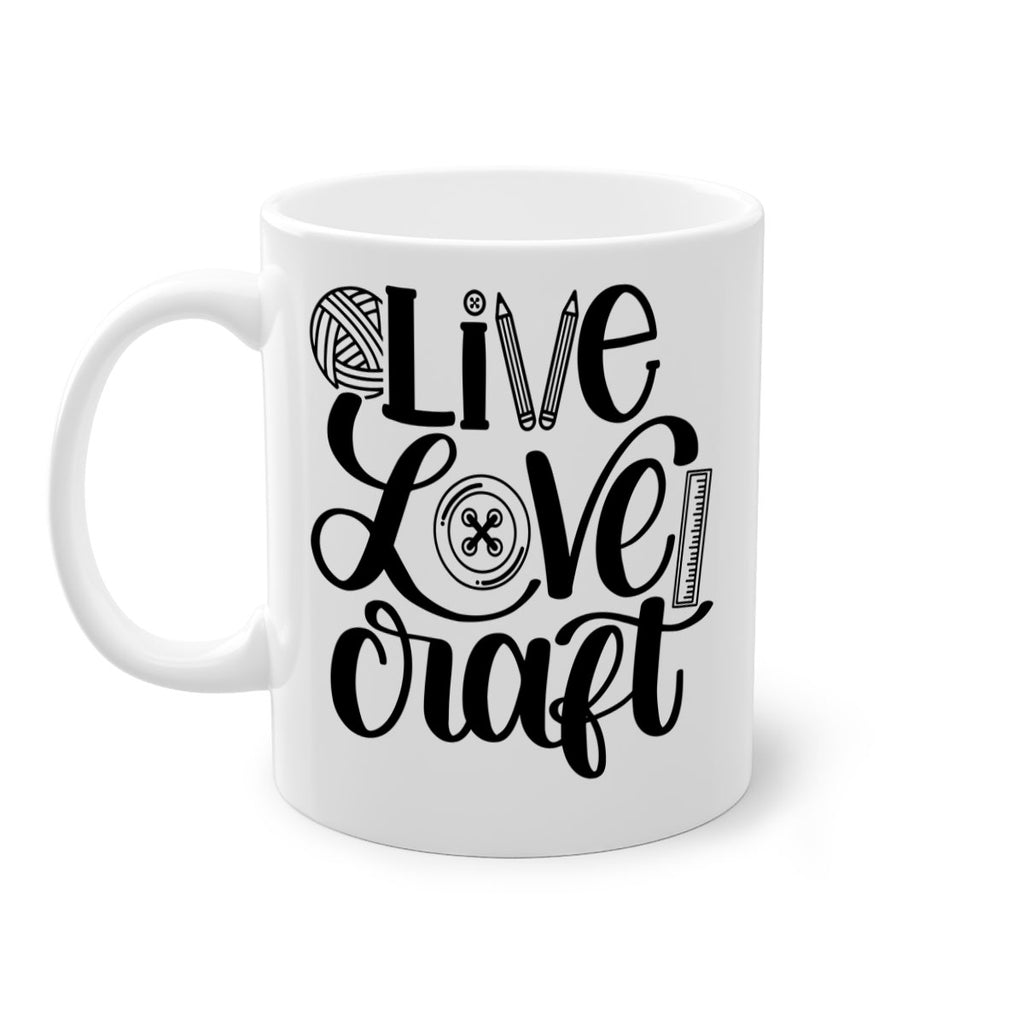 Live Love Craft 14#- crafting-Mug / Coffee Cup