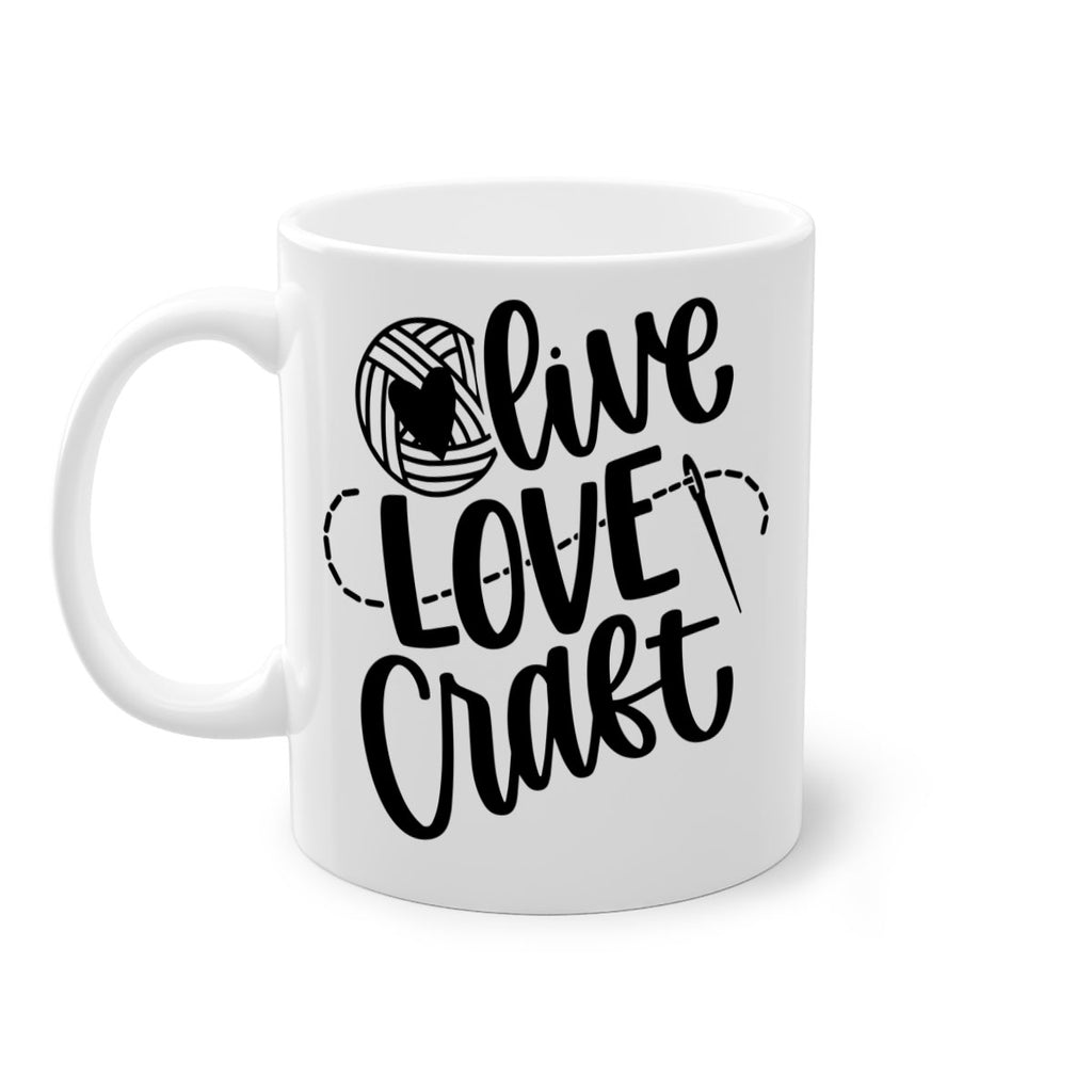 Live Love Craft 15#- crafting-Mug / Coffee Cup