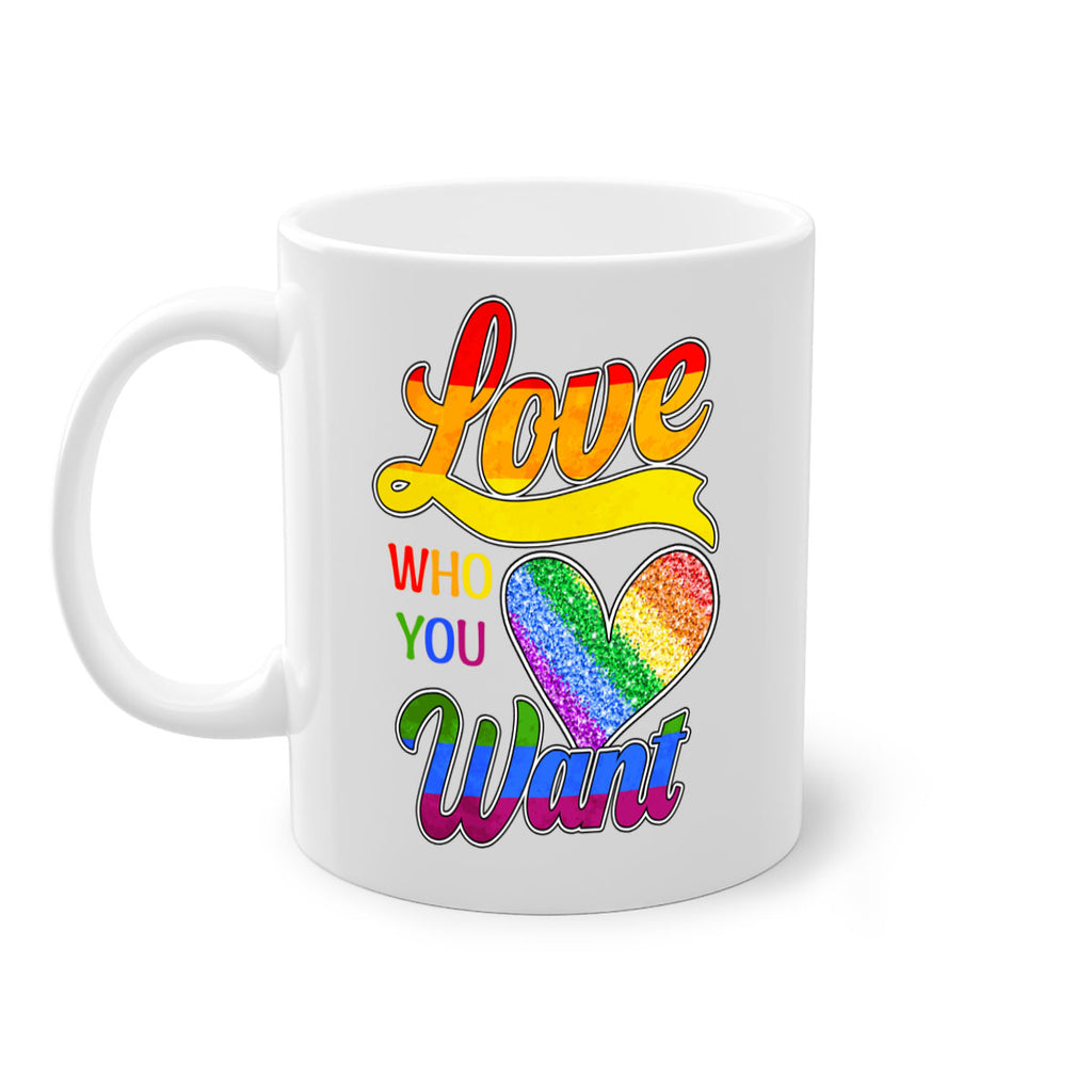 Love Who You Want Gay Pride Lgbt Png 21#- lgbt-Mug / Coffee Cup