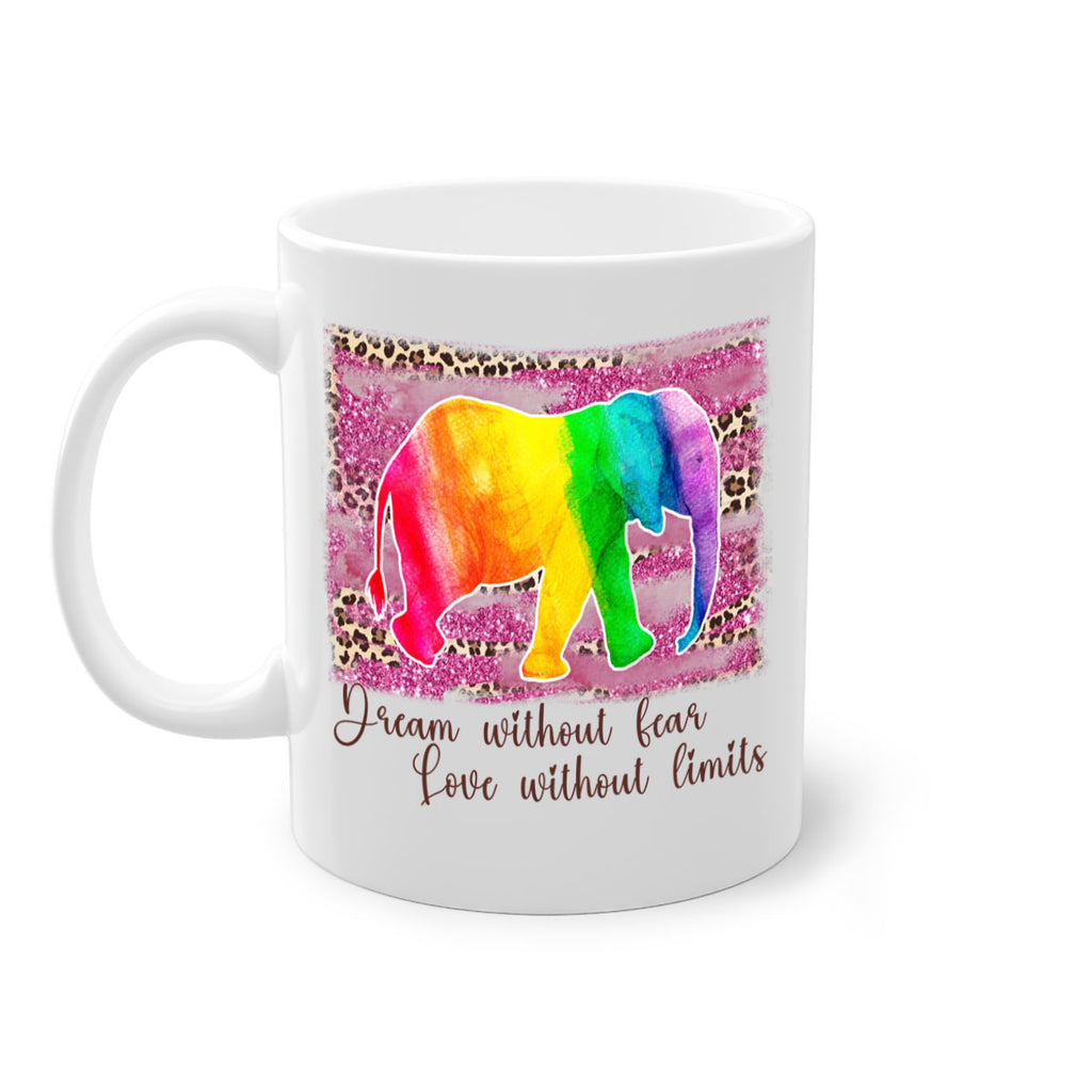 Love Without Limits Elephant Lgbt Pride 32#- lgbt-Mug / Coffee Cup