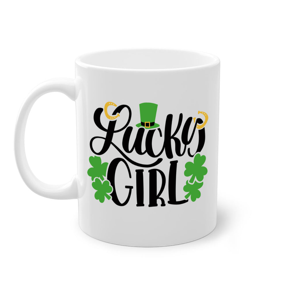 Lucky Girl Style 56#- St Patricks Day-Mug / Coffee Cup