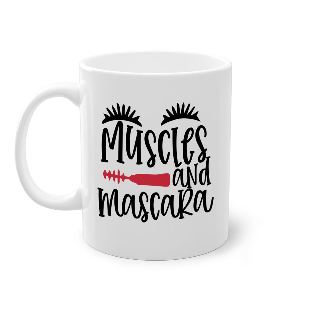 Muscles and mascara design Style 221#- makeup-Mug / Coffee Cup