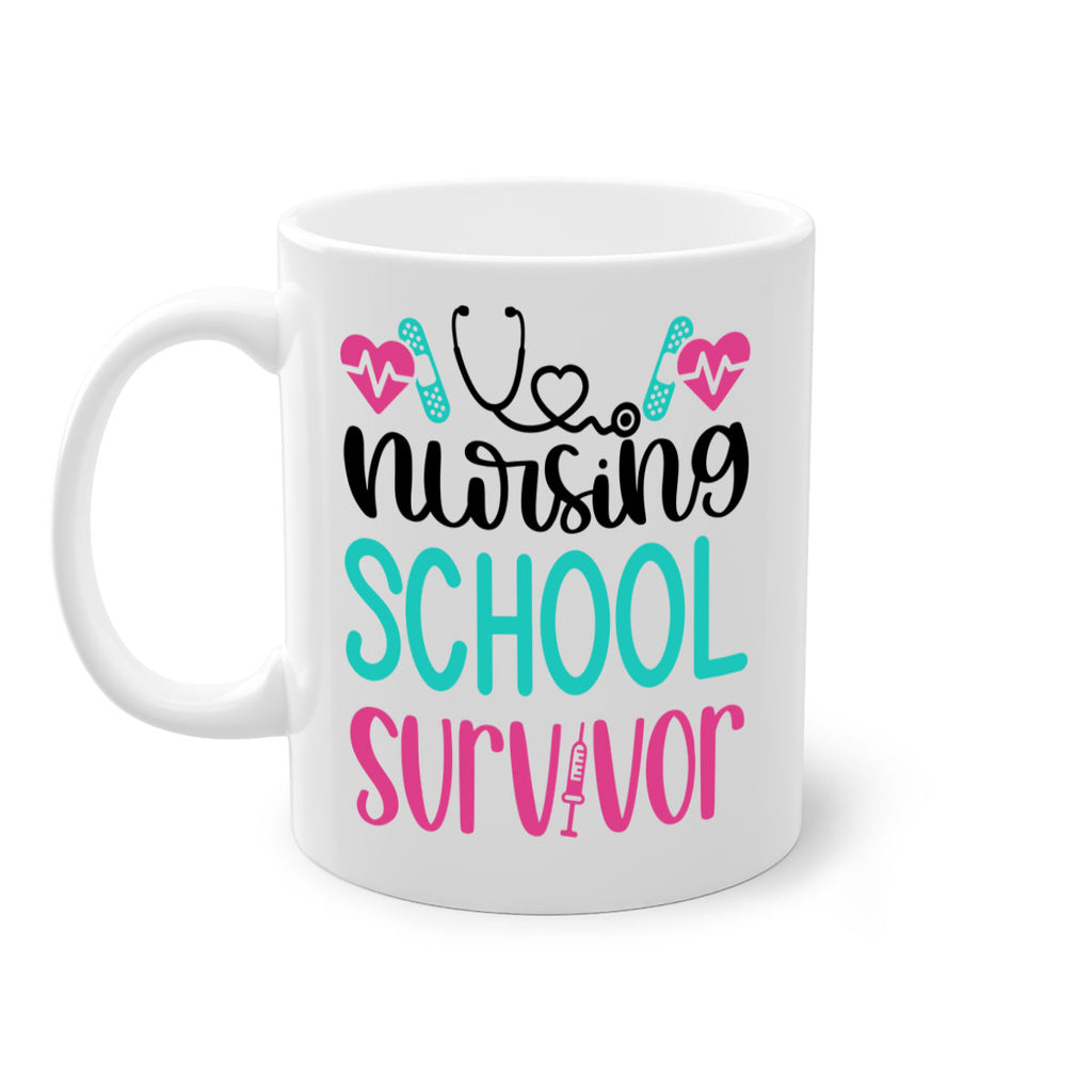 Nursing School Survivor Style Style 63#- nurse-Mug / Coffee Cup