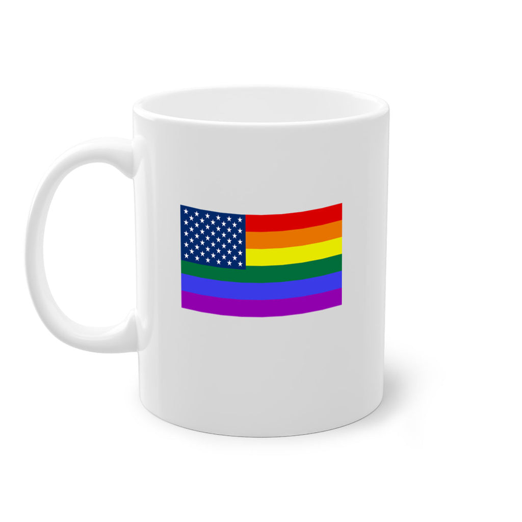 Rainbow american flag 11#- lgbt-Mug / Coffee Cup