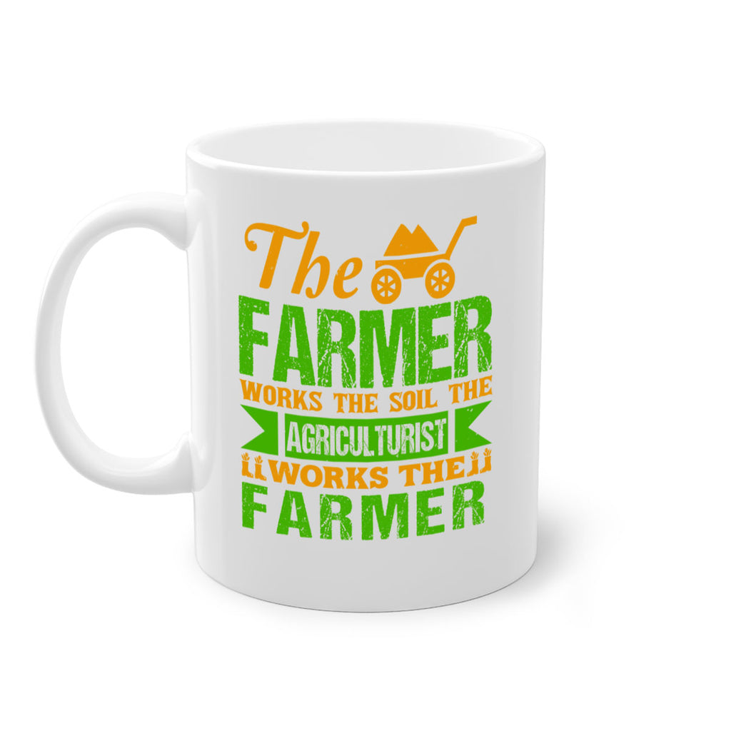 The farmers work the soil 33#- Farm and garden-Mug / Coffee Cup
