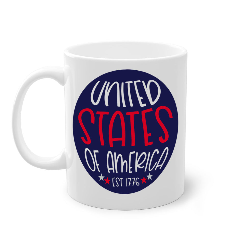 United States Of America Est Style 176#- 4th Of July-Mug / Coffee Cup
