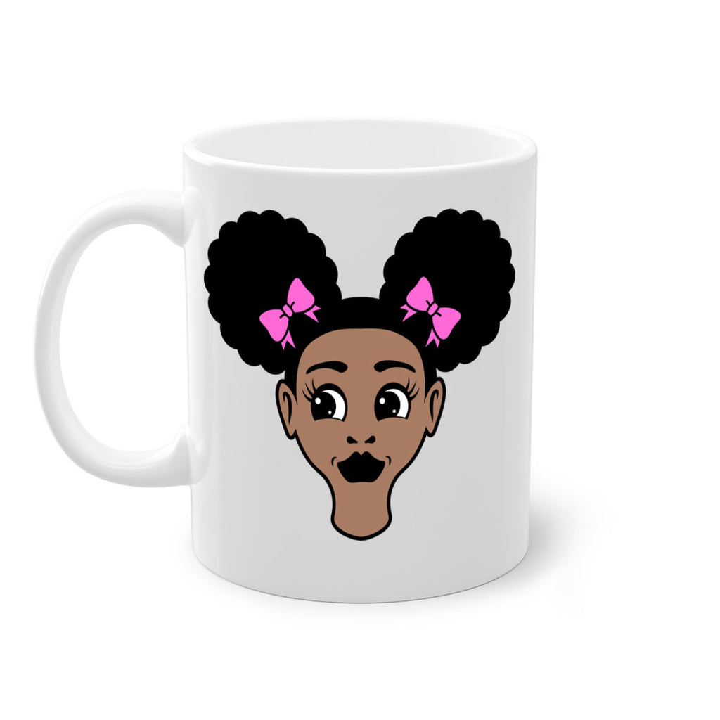 afro puffs girl 74#- Black women - Girls-Mug / Coffee Cup