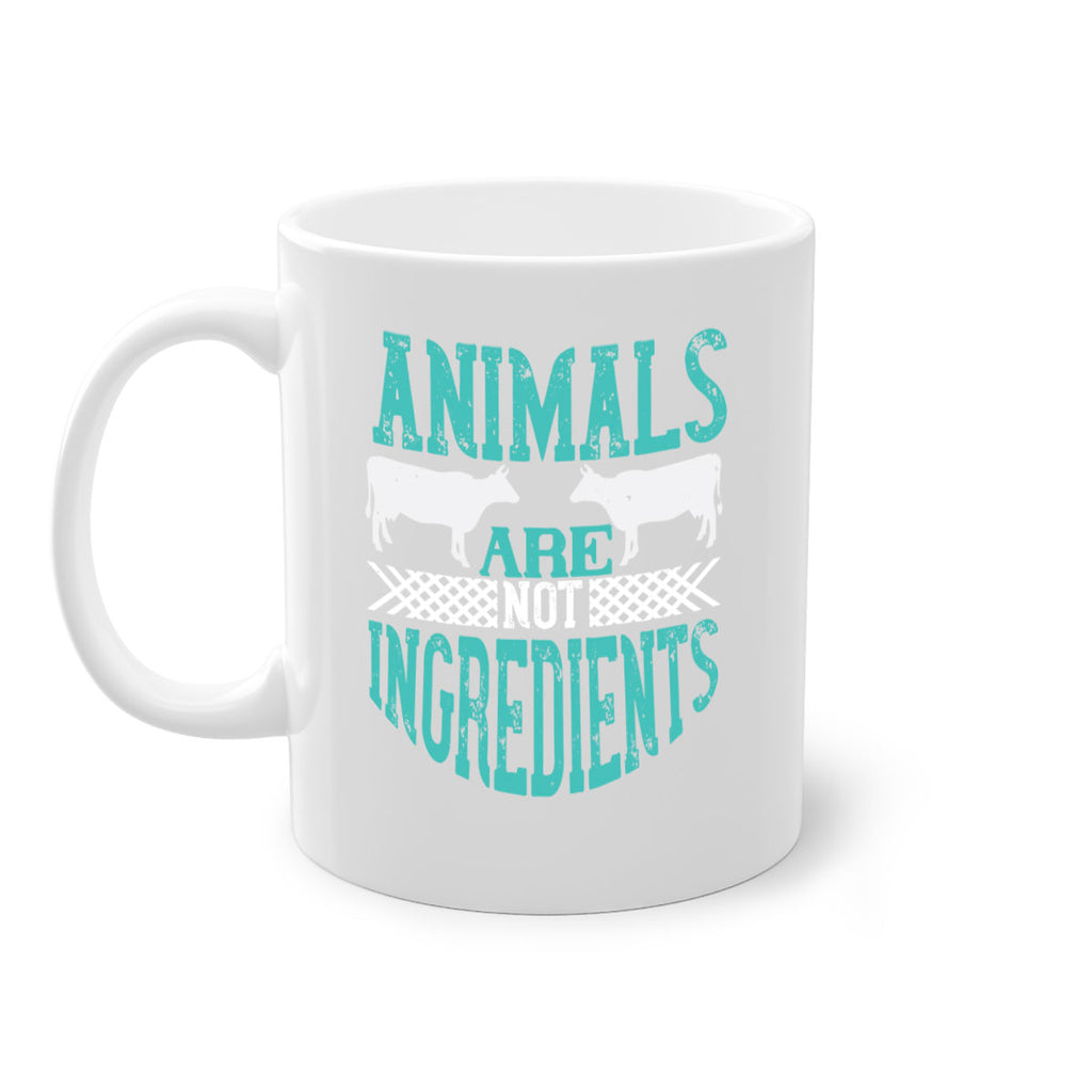 animals are not ingredients 103#- vegan-Mug / Coffee Cup