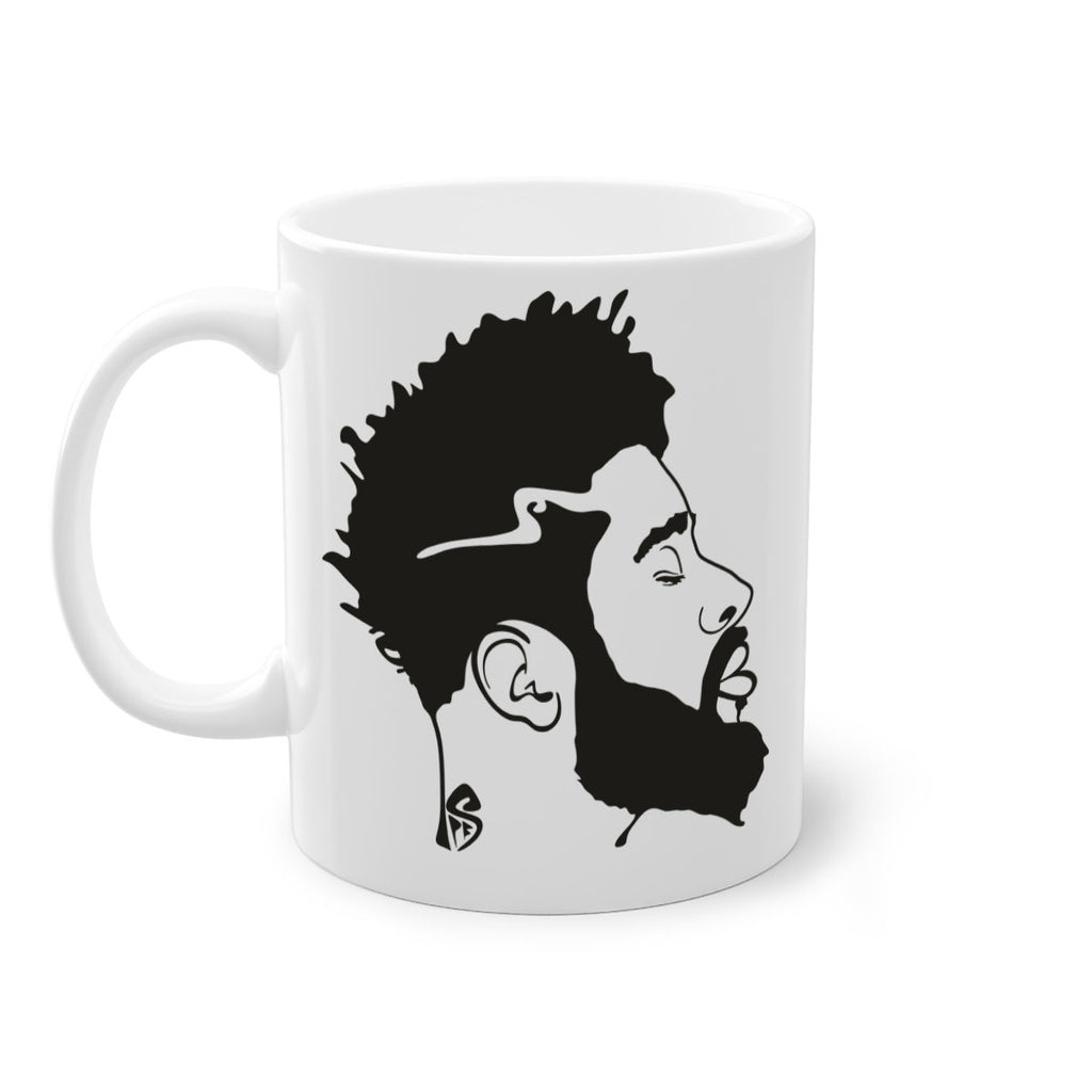 beardman 59#- Black men - Boys-Mug / Coffee Cup