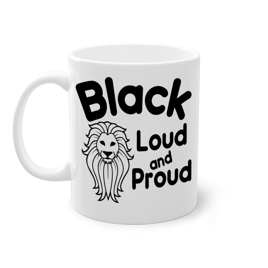 black loud and proud Style 57#- Black women - Girls-Mug / Coffee Cup