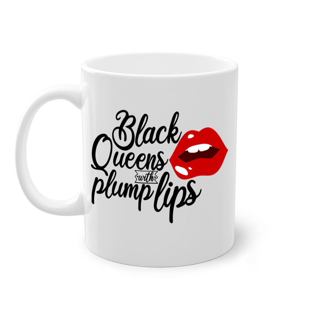 black queens plump lips Style 54#- Black women - Girls-Mug / Coffee Cup
