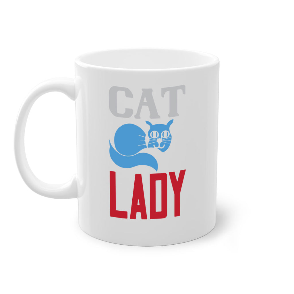 cat lady Style 31#- cat-Mug / Coffee Cup