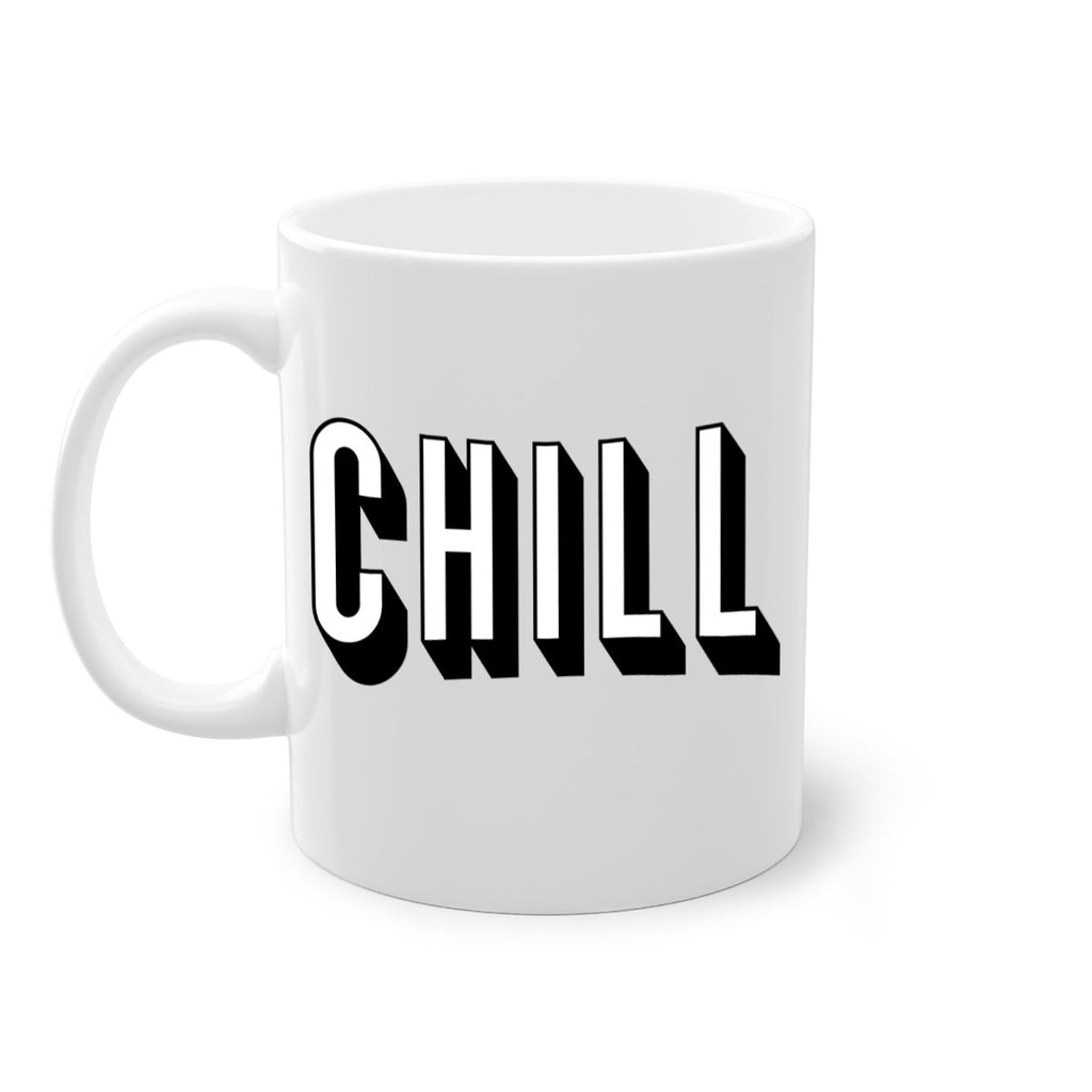 chill netflix 186#- black words - phrases-Mug / Coffee Cup