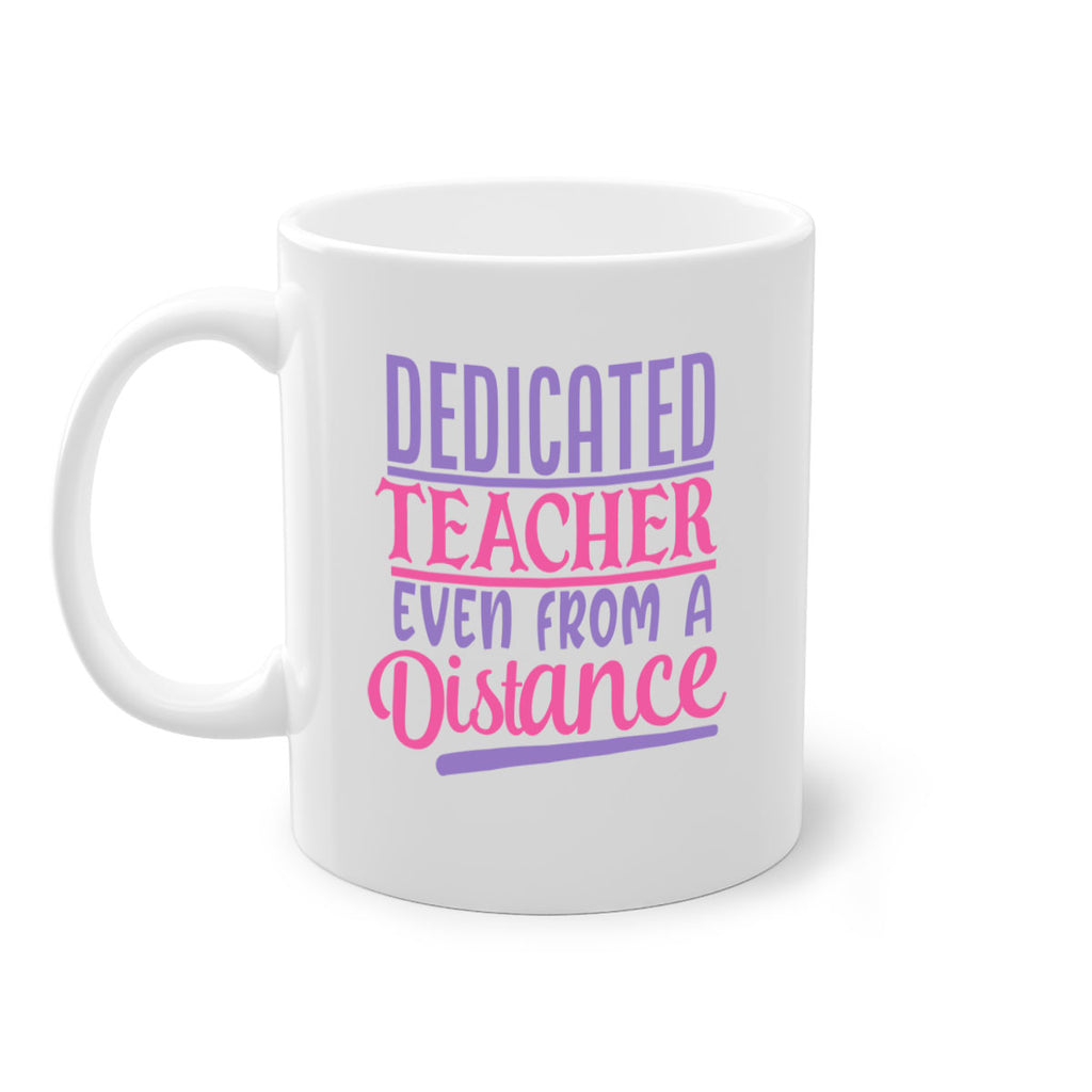 dedicated teacher even from a distance Style 53#- corona virus-Mug / Coffee Cup