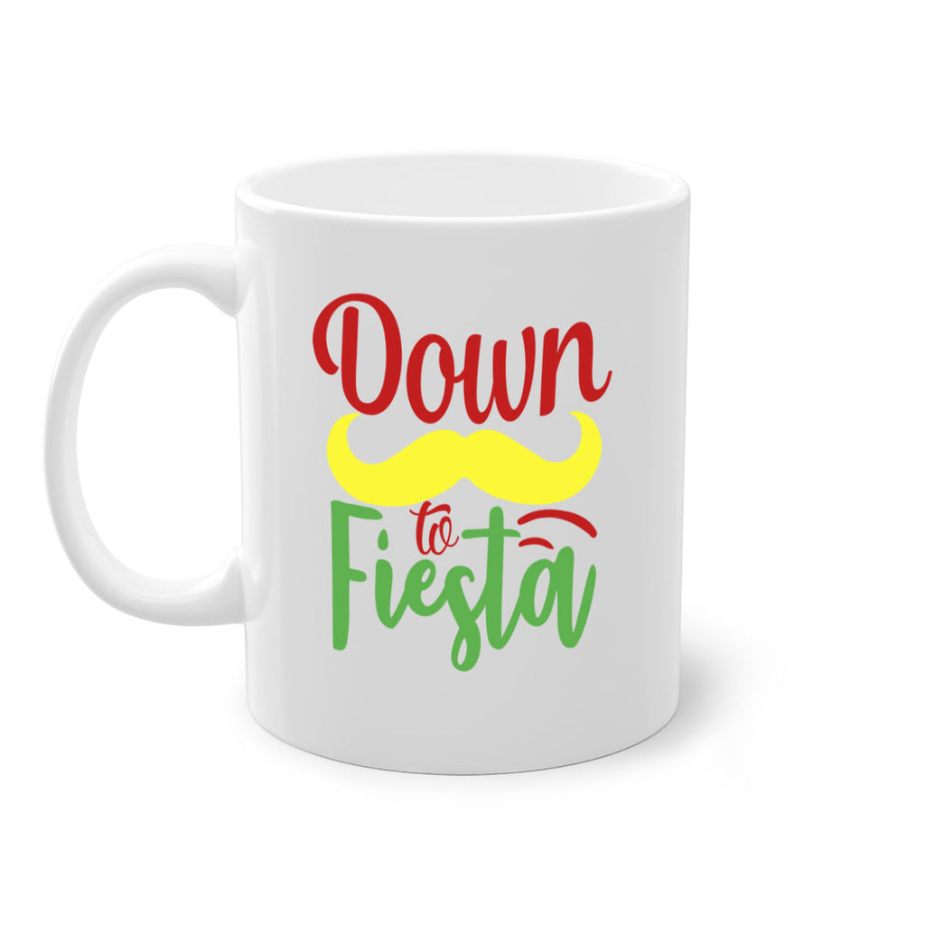 down to fiesta 3#- cinco de mayo-Mug / Coffee Cup