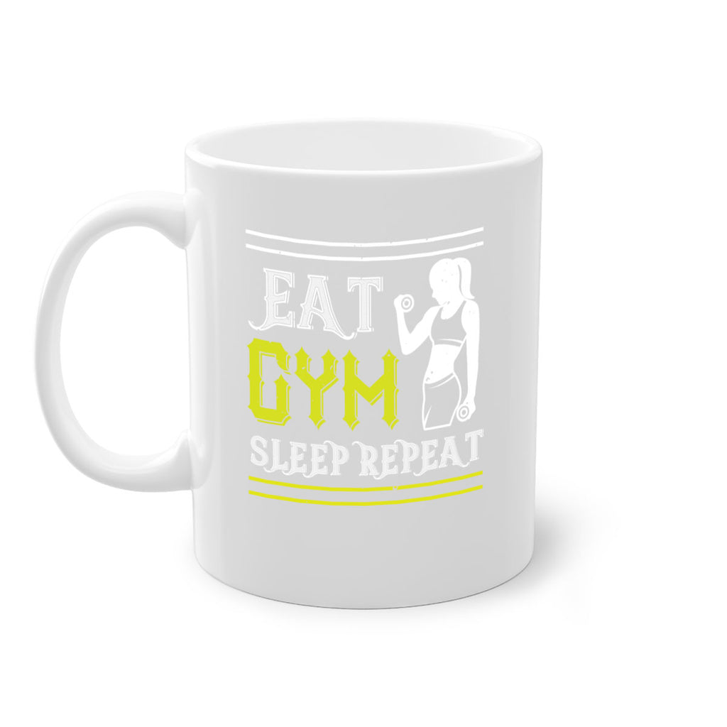 eat gym sleep repeat 69#- gym-Mug / Coffee Cup