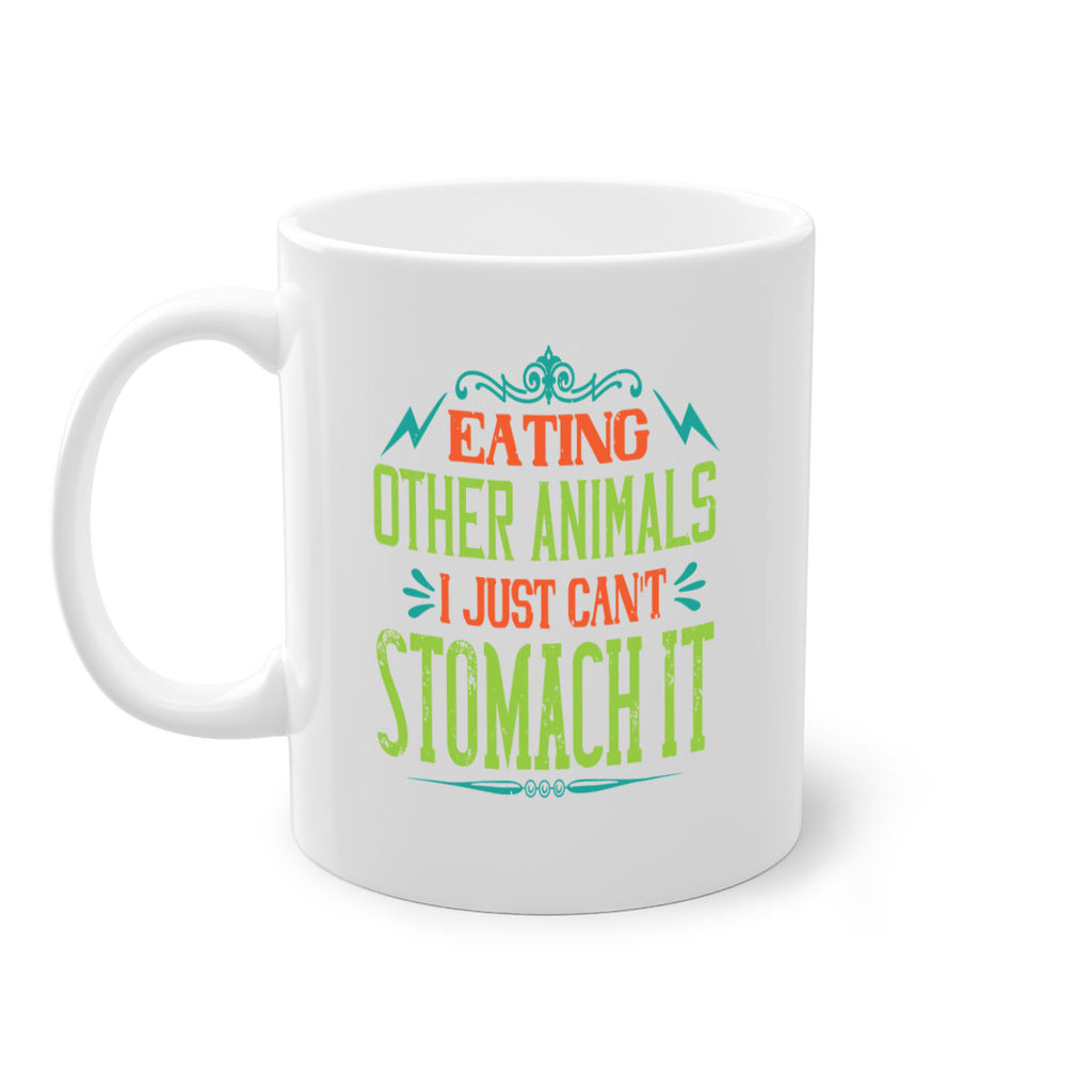 eating other animals 63#- vegan-Mug / Coffee Cup
