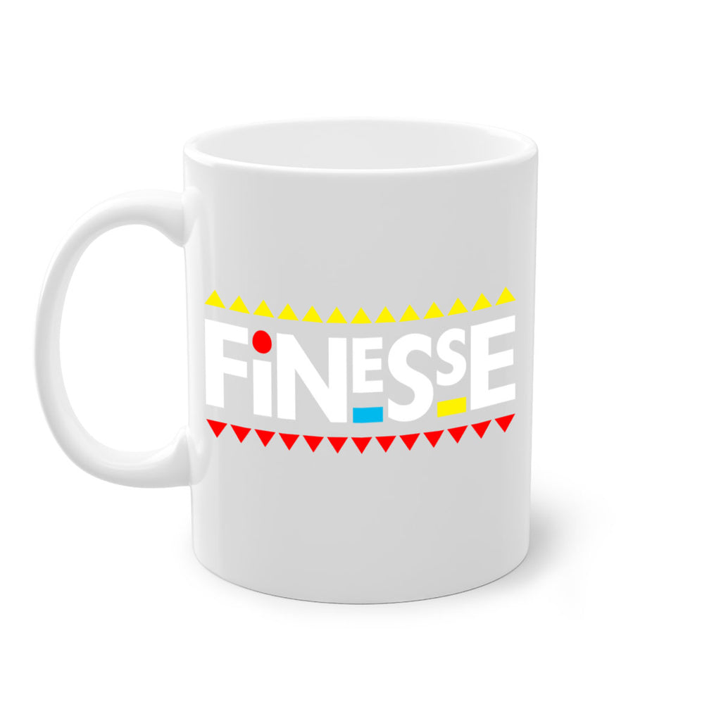 finesse 155#- black words - phrases-Mug / Coffee Cup
