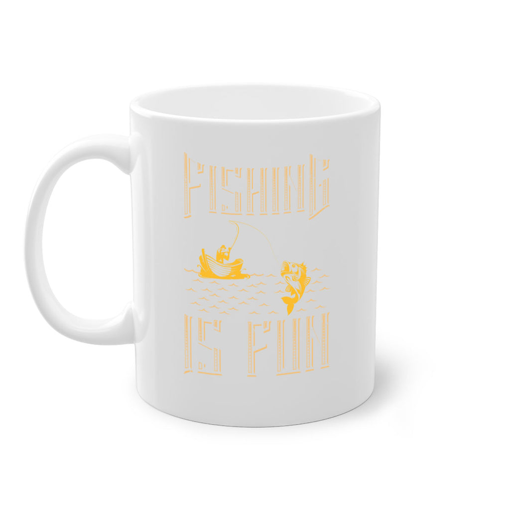 fishing is 269#- fishing-Mug / Coffee Cup