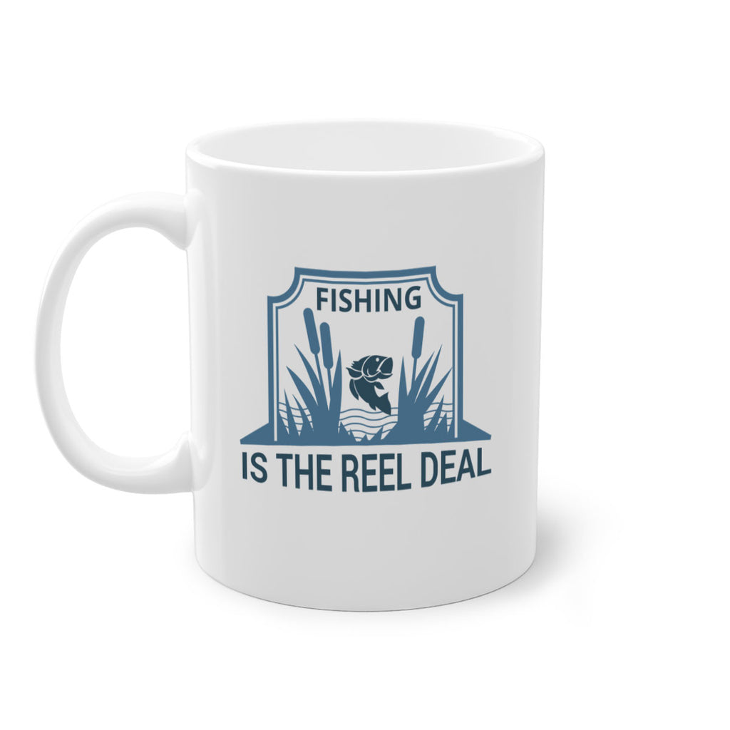 fishing is the real deal 138#- fishing-Mug / Coffee Cup