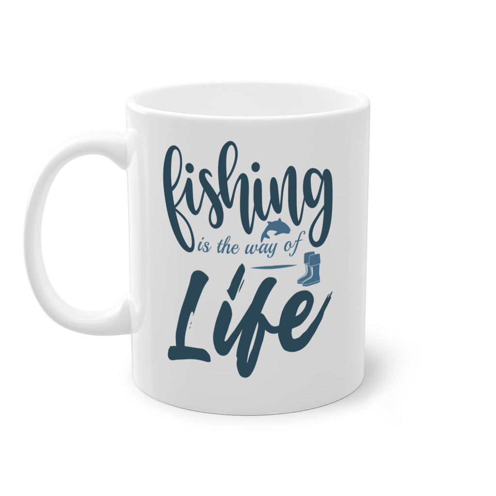 fishing is the way 137#- fishing-Mug / Coffee Cup