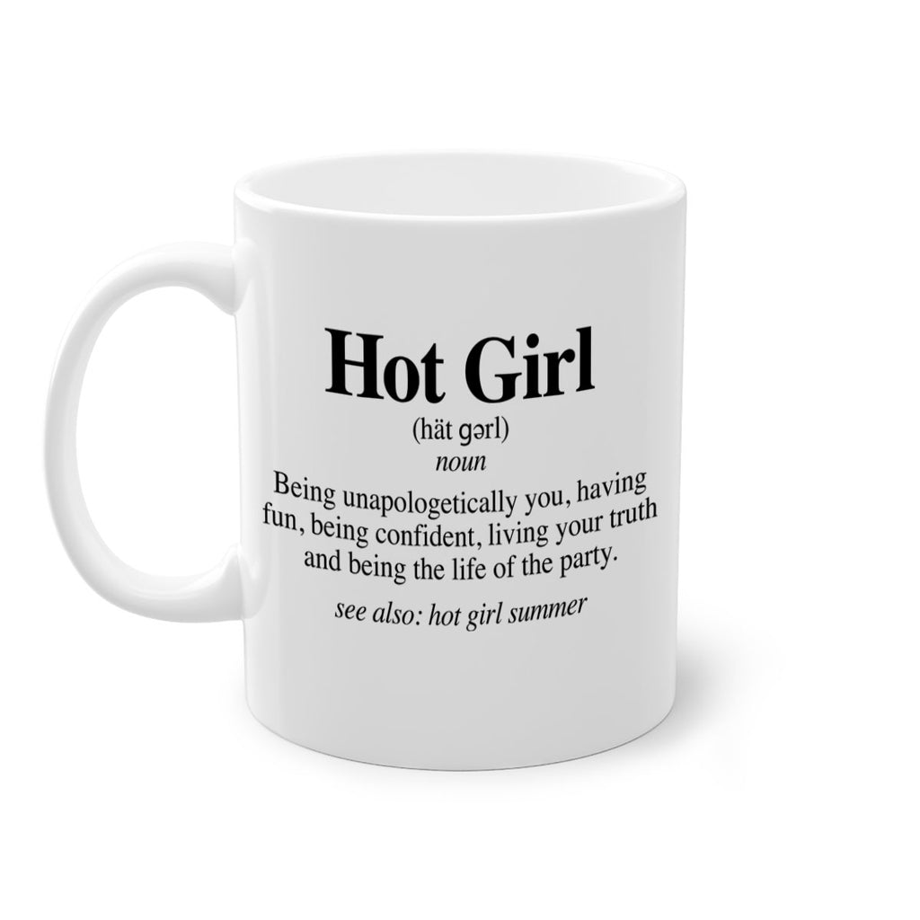 hot girl  summer definition 125#- black words - phrases-Mug / Coffee Cup