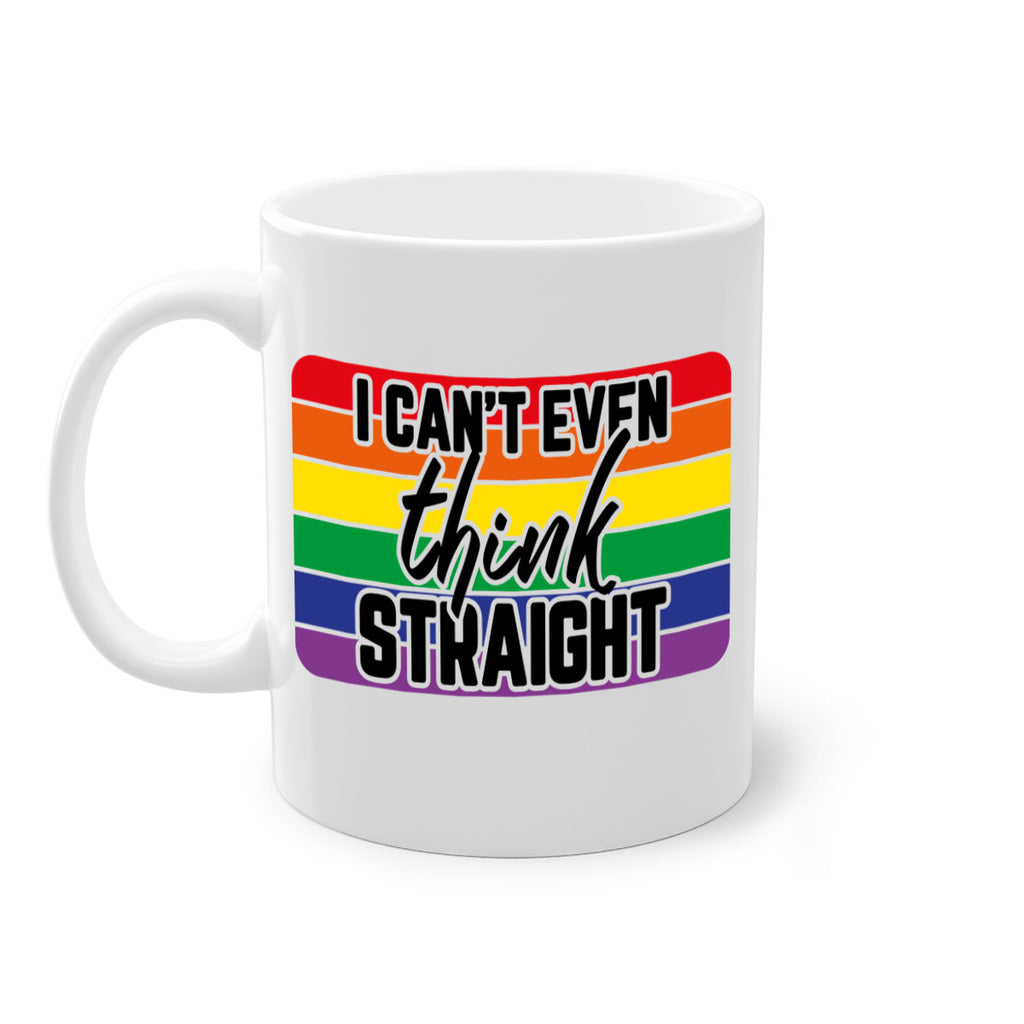 icanteventhinkstraight 123#- lgbt-Mug / Coffee Cup