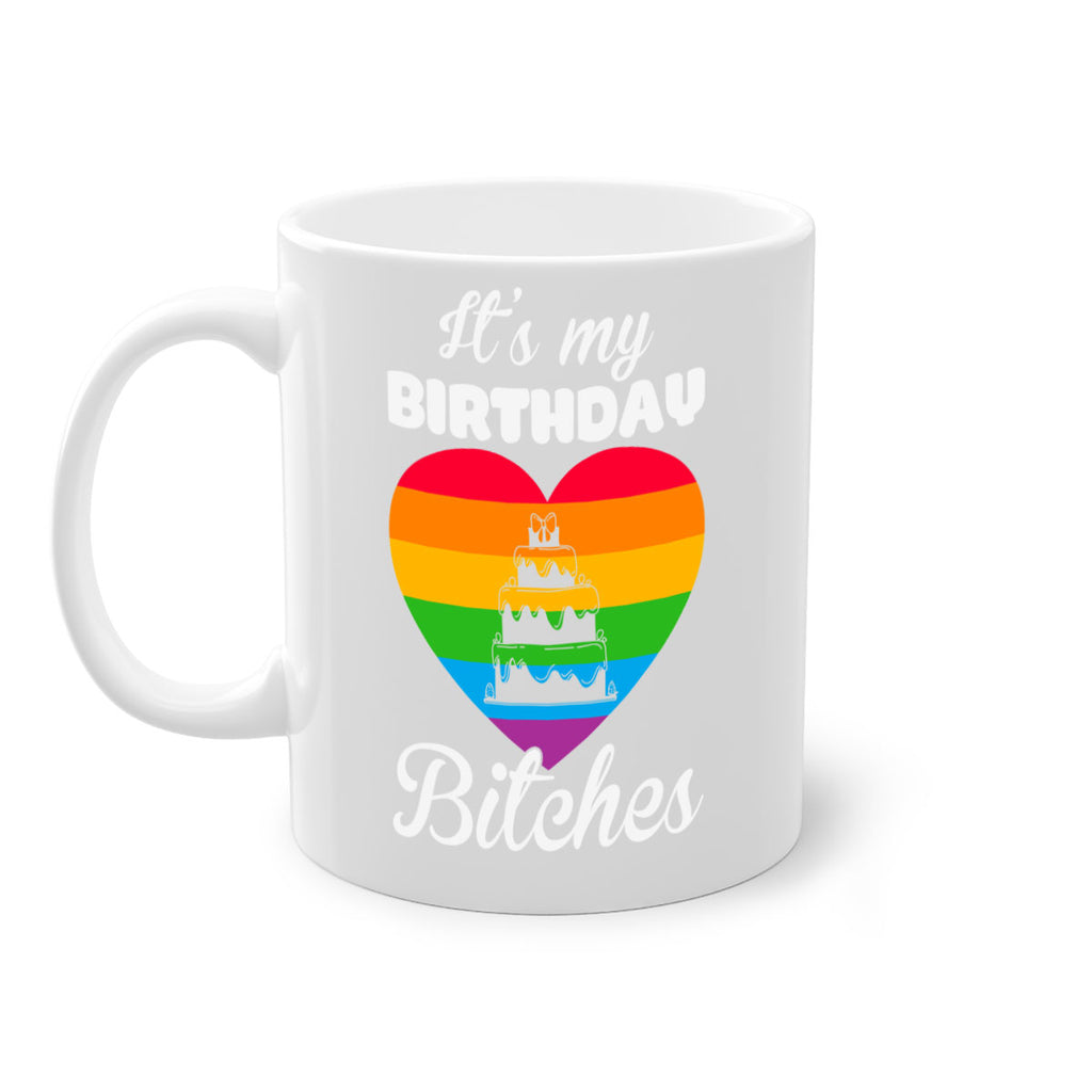 its my birthday lgbt happy lgbt 115#- lgbt-Mug / Coffee Cup