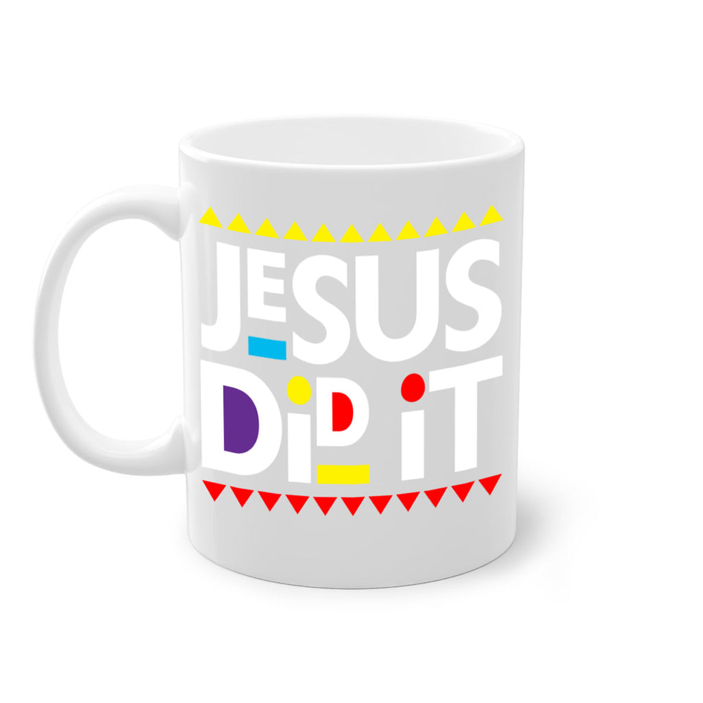 jesus did it martin 103#- black words - phrases-Mug / Coffee Cup