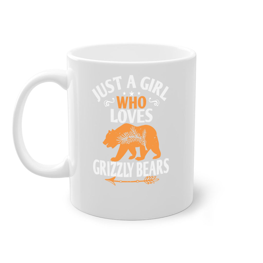 just a girl who loves Grizzly Bears 20#- bear-Mug / Coffee Cup