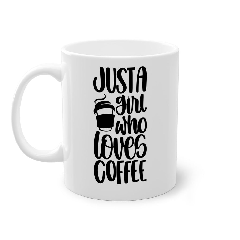 just a girl who loves coffee 86#- coffee-Mug / Coffee Cup