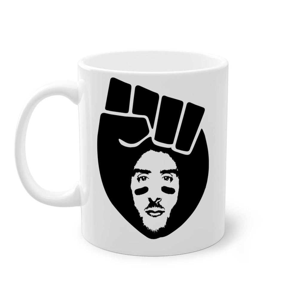 kaepernick fist hair 22#- Black men - Boys-Mug / Coffee Cup