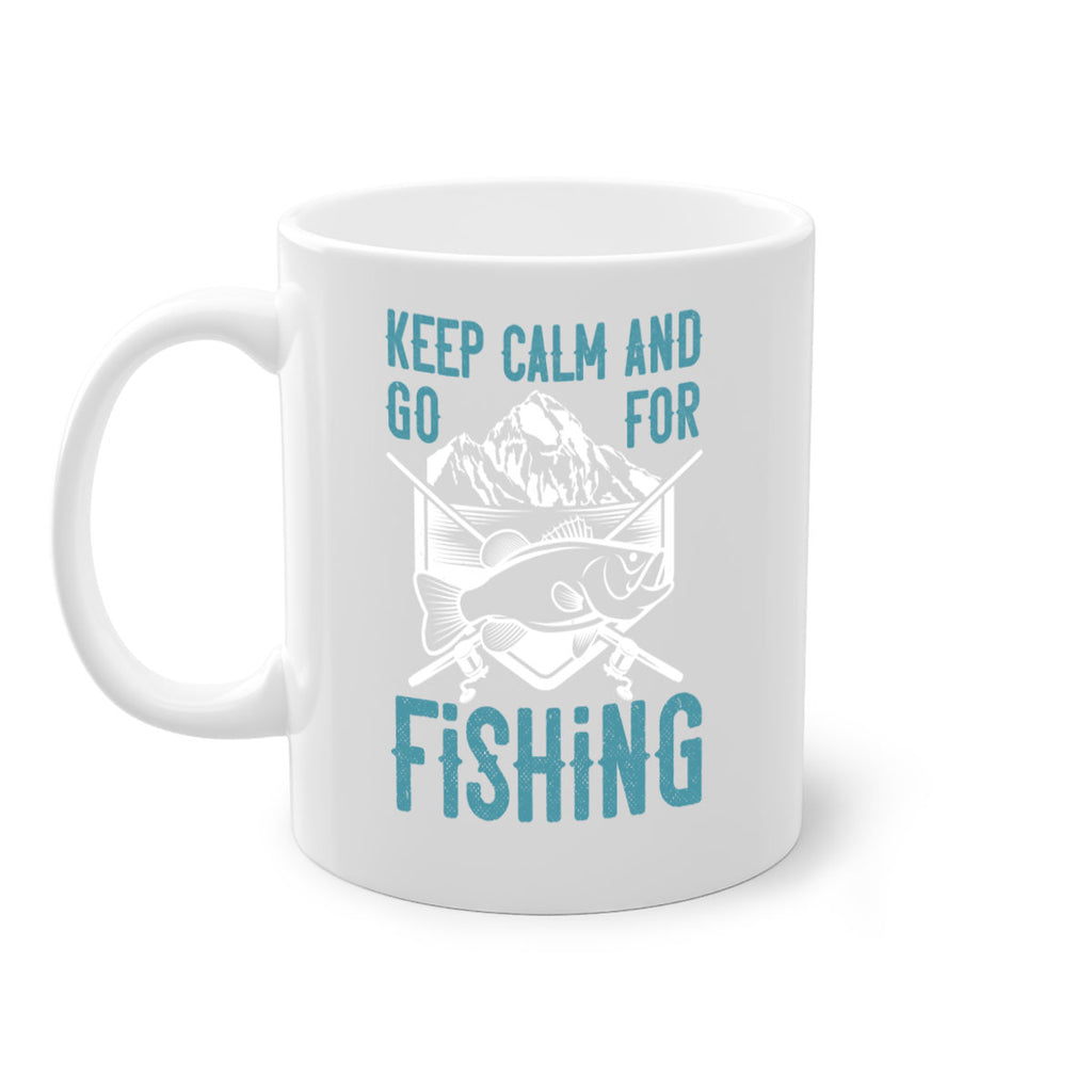 keep calm and go for fishing 247#- fishing-Mug / Coffee Cup
