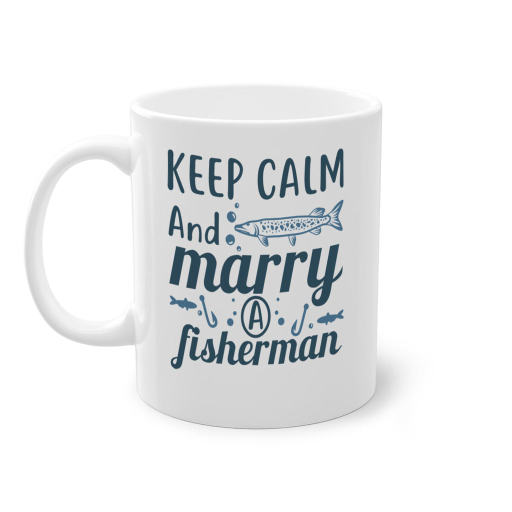 keep calm and merry 66#- fishing-Mug / Coffee Cup