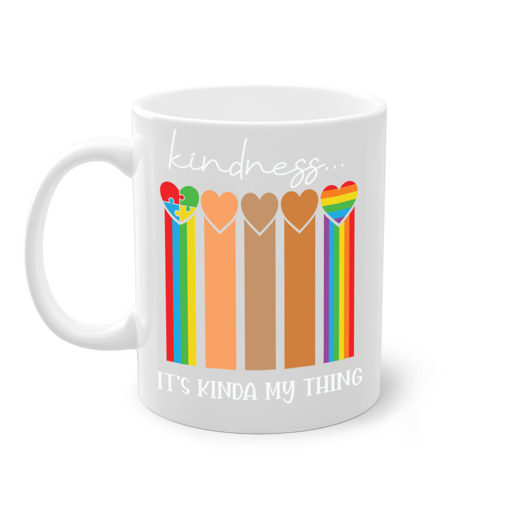 kindness its kinda my thing lgbt 110#- lgbt-Mug / Coffee Cup