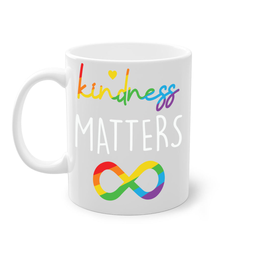 kindness matters infinity lgbt lgbt 109#- lgbt-Mug / Coffee Cup