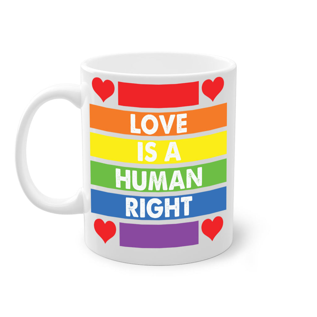 love is a human right lgbt 86#- lgbt-Mug / Coffee Cup