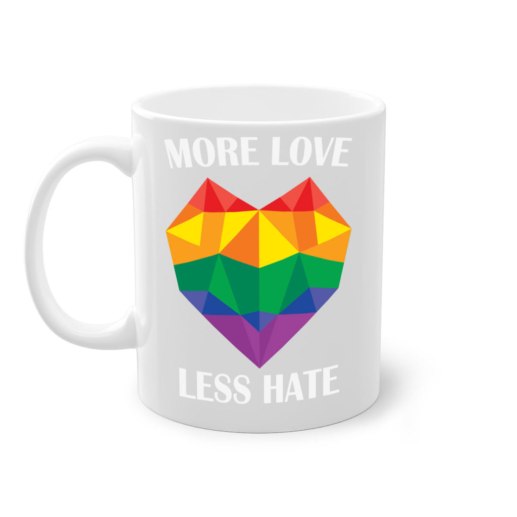 more love less hate lgbt lgbt 78#- lgbt-Mug / Coffee Cup